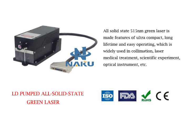 515nm High Stability Blue Laser 100~150mW